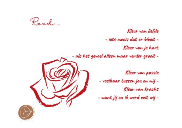 L&V - Rood kleur van ... (witte achtergrond)