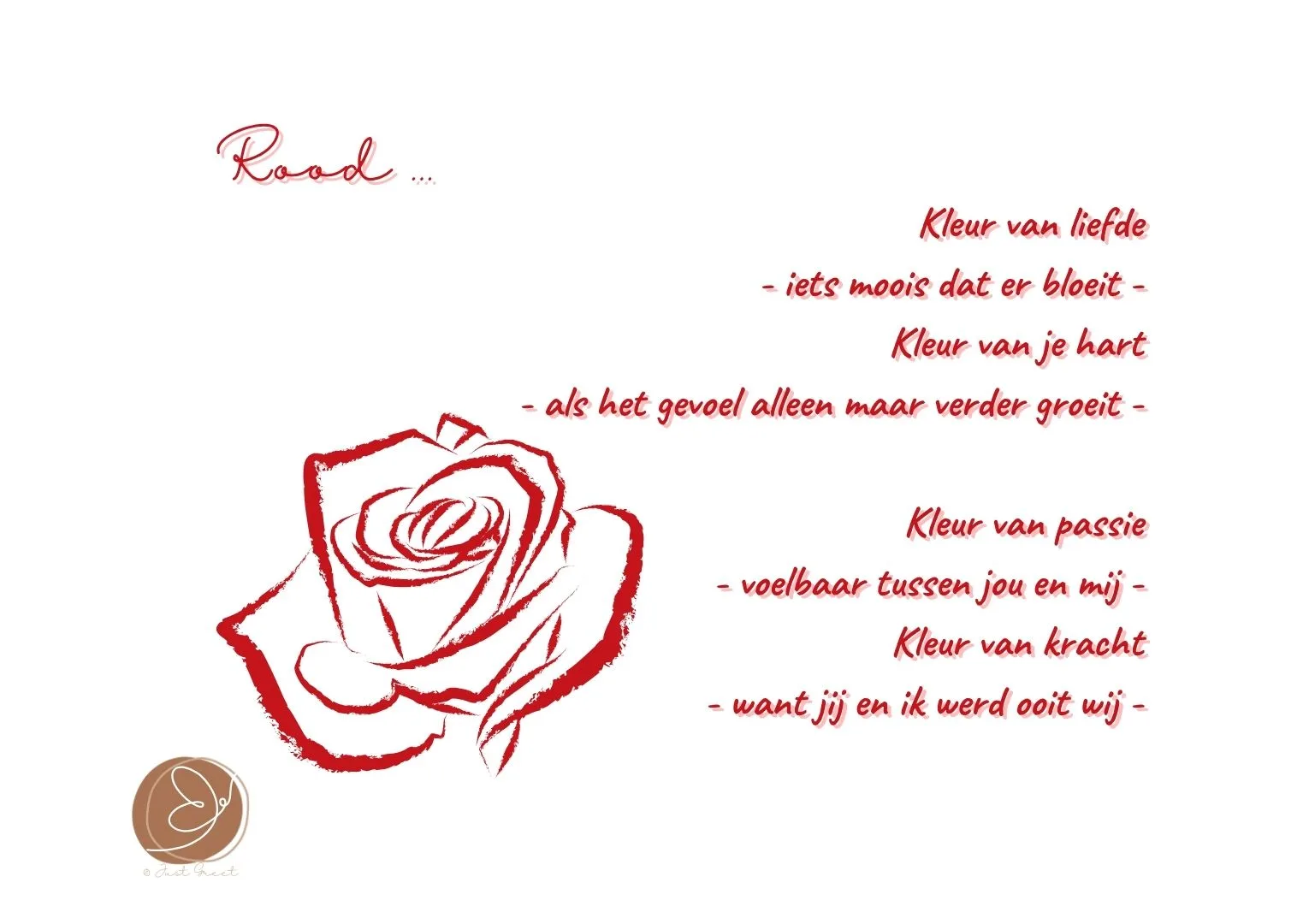 L&V - Rood kleur van ... (witte achtergrond)