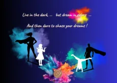O - Live in the dark, dream in colors (boy and girl)