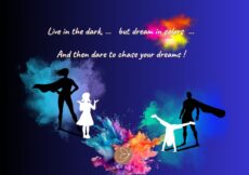 O - Live in the dark, dream in colors (boy and girl)