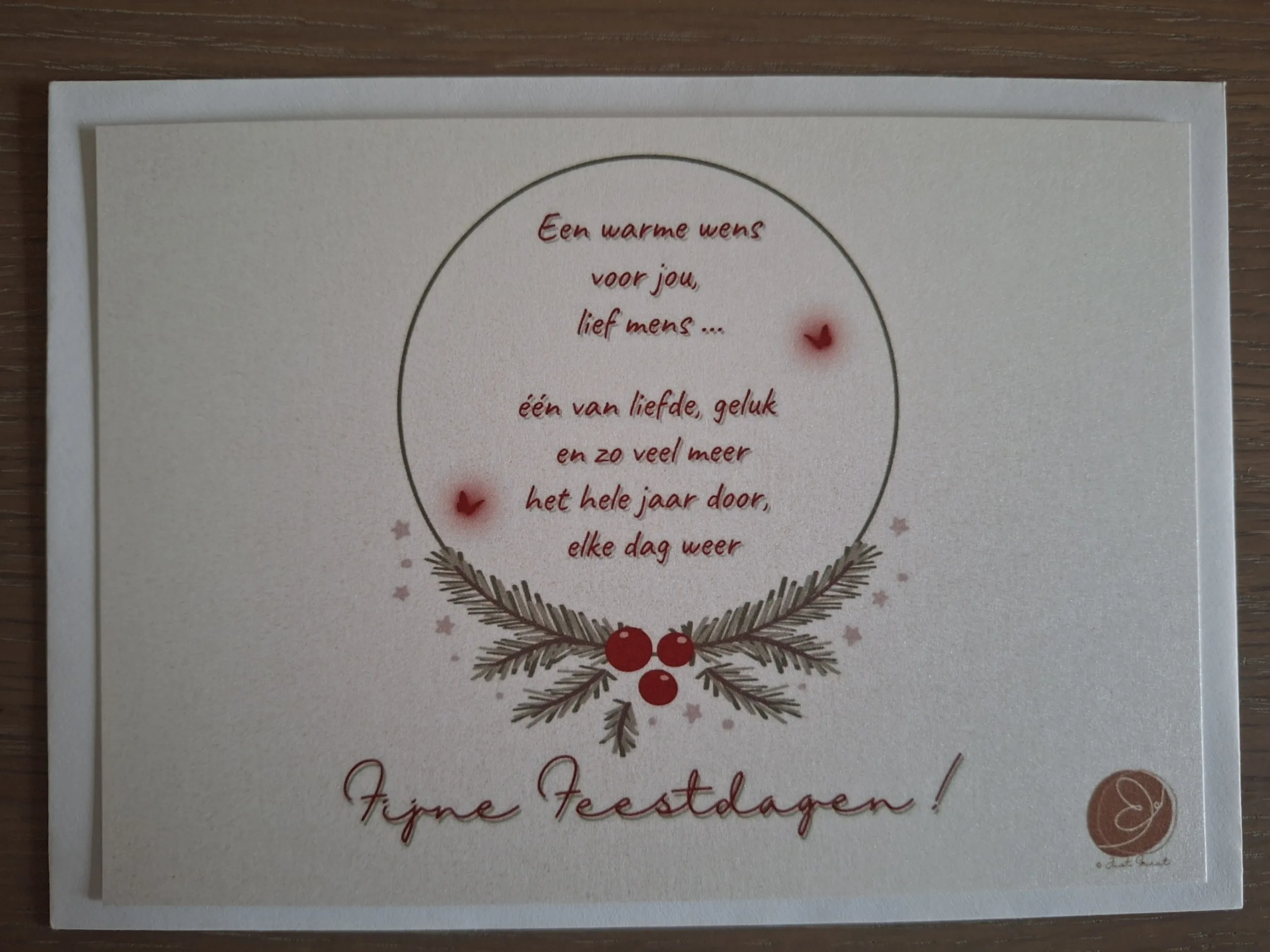 KN25 - Een warme wens voor jou, lief mens (modern) - Afbeelding 2