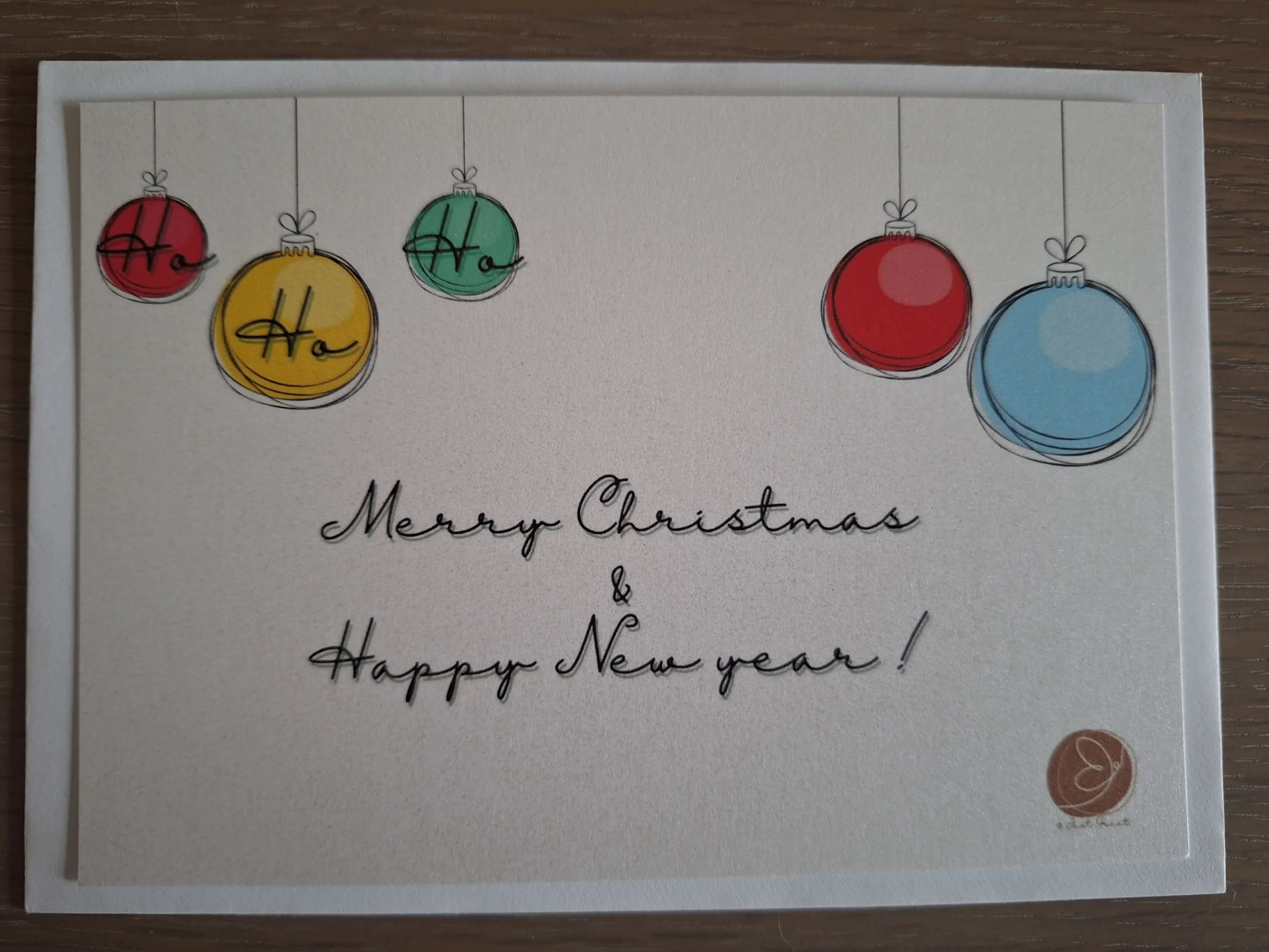 KN25 - Ho, Ho, Ho, Merry Christmas & Happy New Year - Afbeelding 2