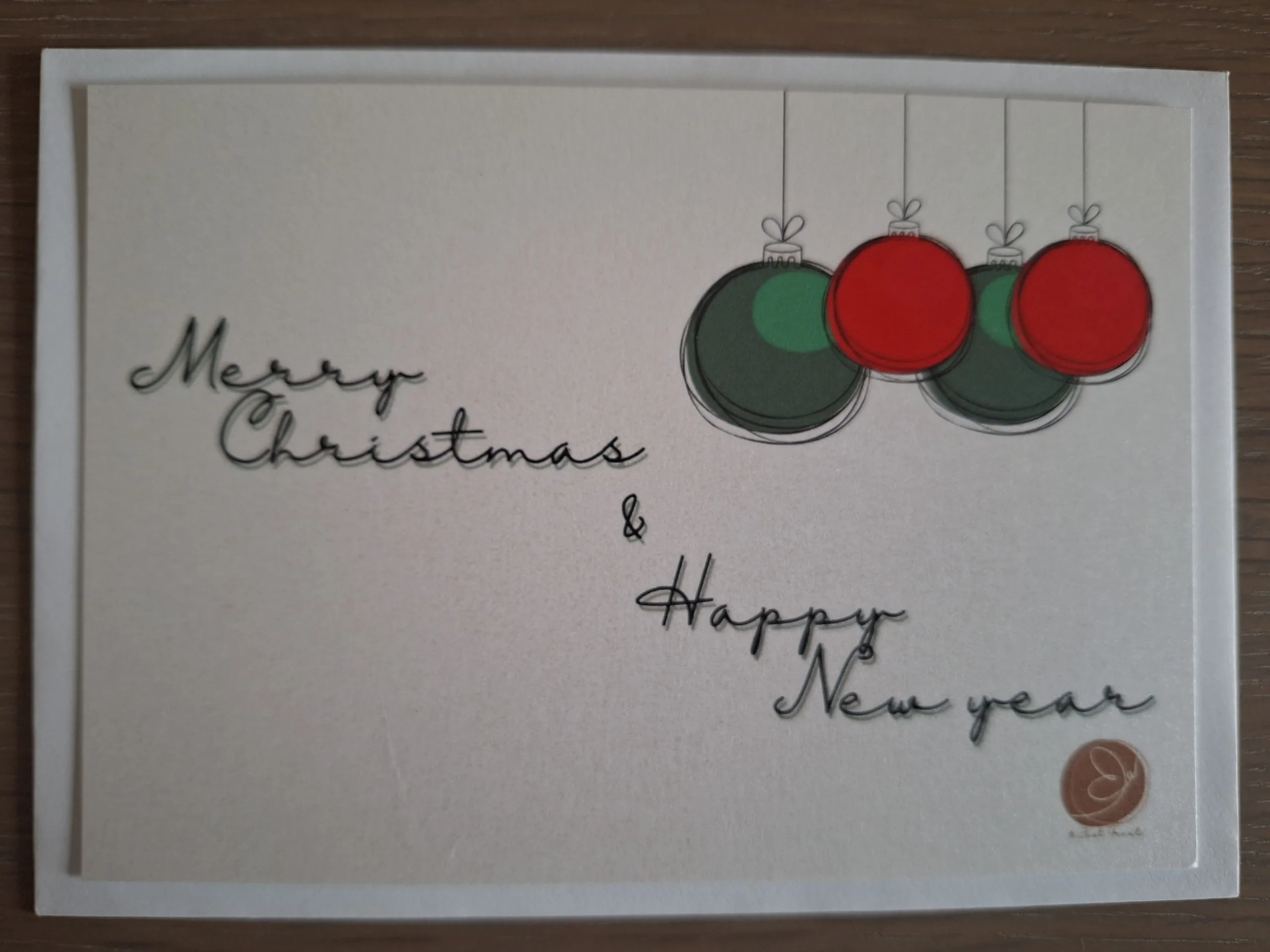 KN25 - Merry Christmas & Happy New year 2 - Afbeelding 2