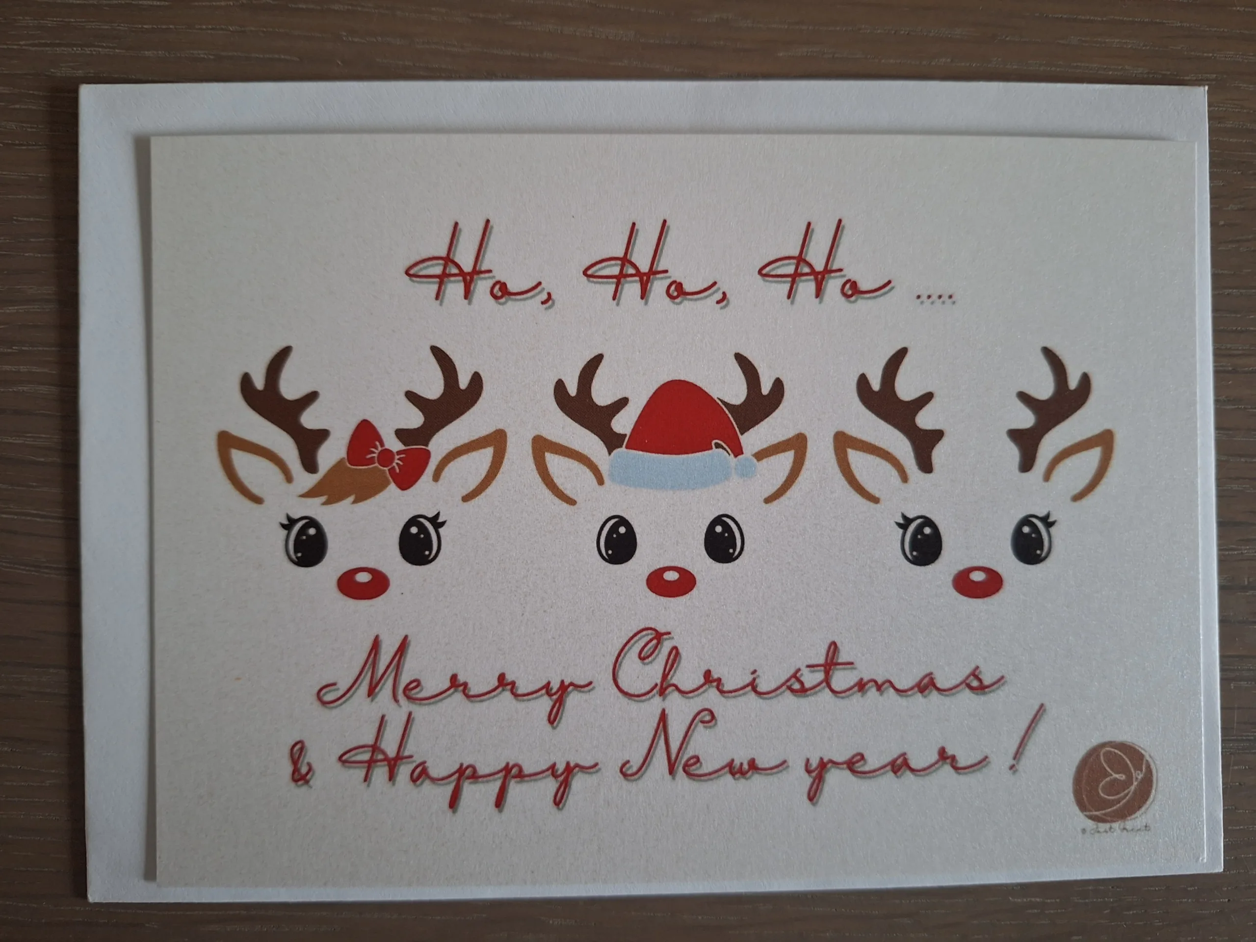KN25 - Ho, Ho, Ho, Merry Christmas & happy New Year (modern) - Afbeelding 2