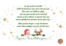 KN25 - De kerstman met mijn wens (modern)