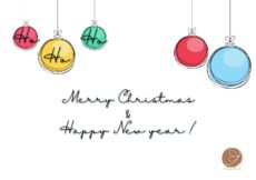 KN25 - Ho, Ho, Ho, Merry Christmas & Happy New Year