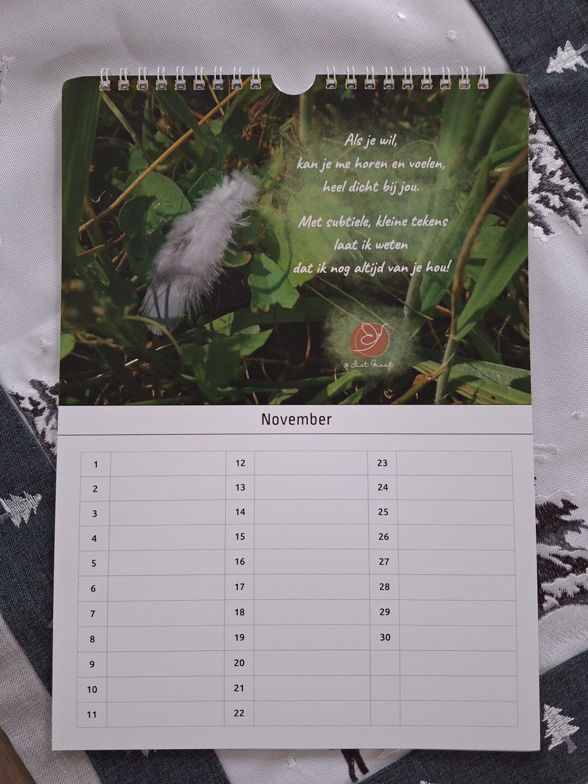 Verjaardagskalender A4 - Afbeelding 2